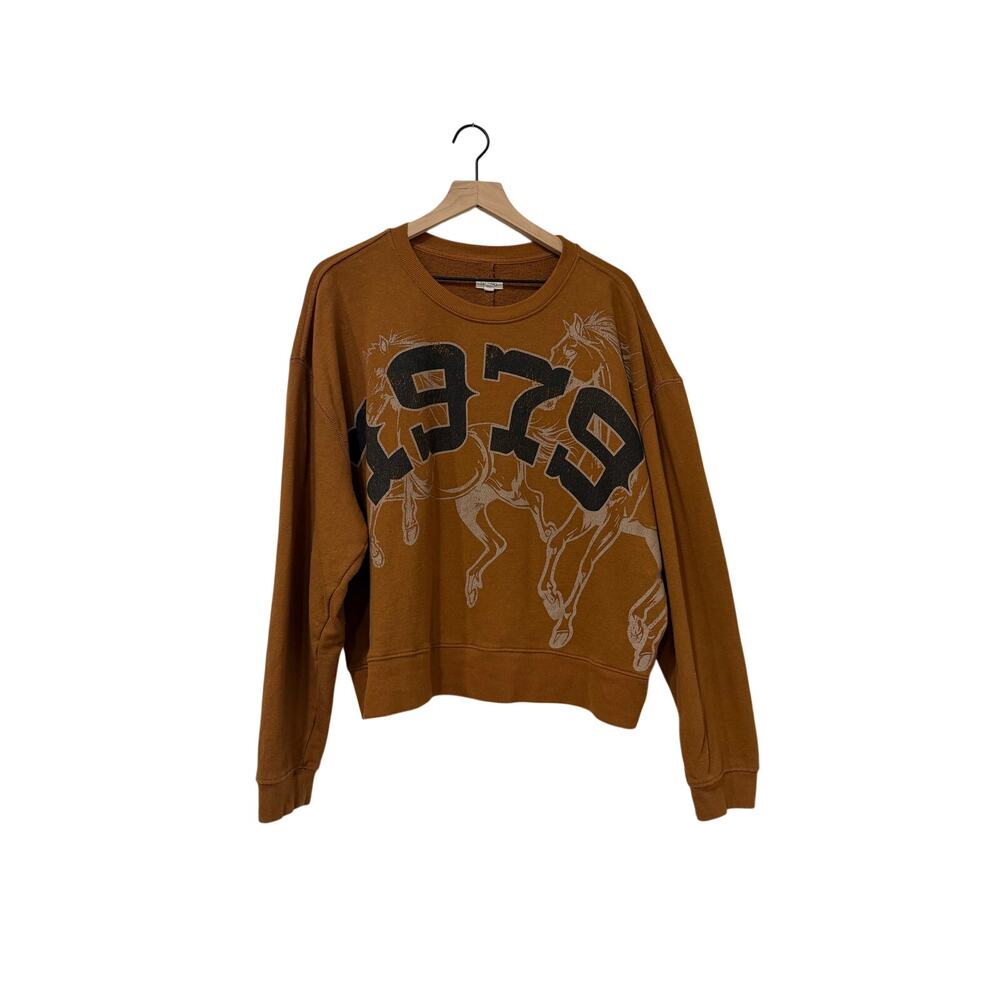 Anthropologie Pilcro 1979 Horse Sweatshirt - Picture 2 of 6